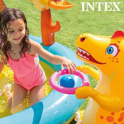 Intex 57135 Hrací centrum Dinosaurus 333 x 229 cm