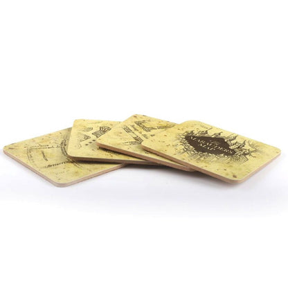 Marauders Map Set podtácků 4 ks