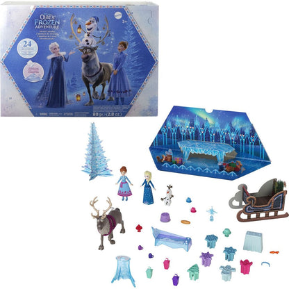 Mattel Frozen Adventní kalendář s malými panenkami