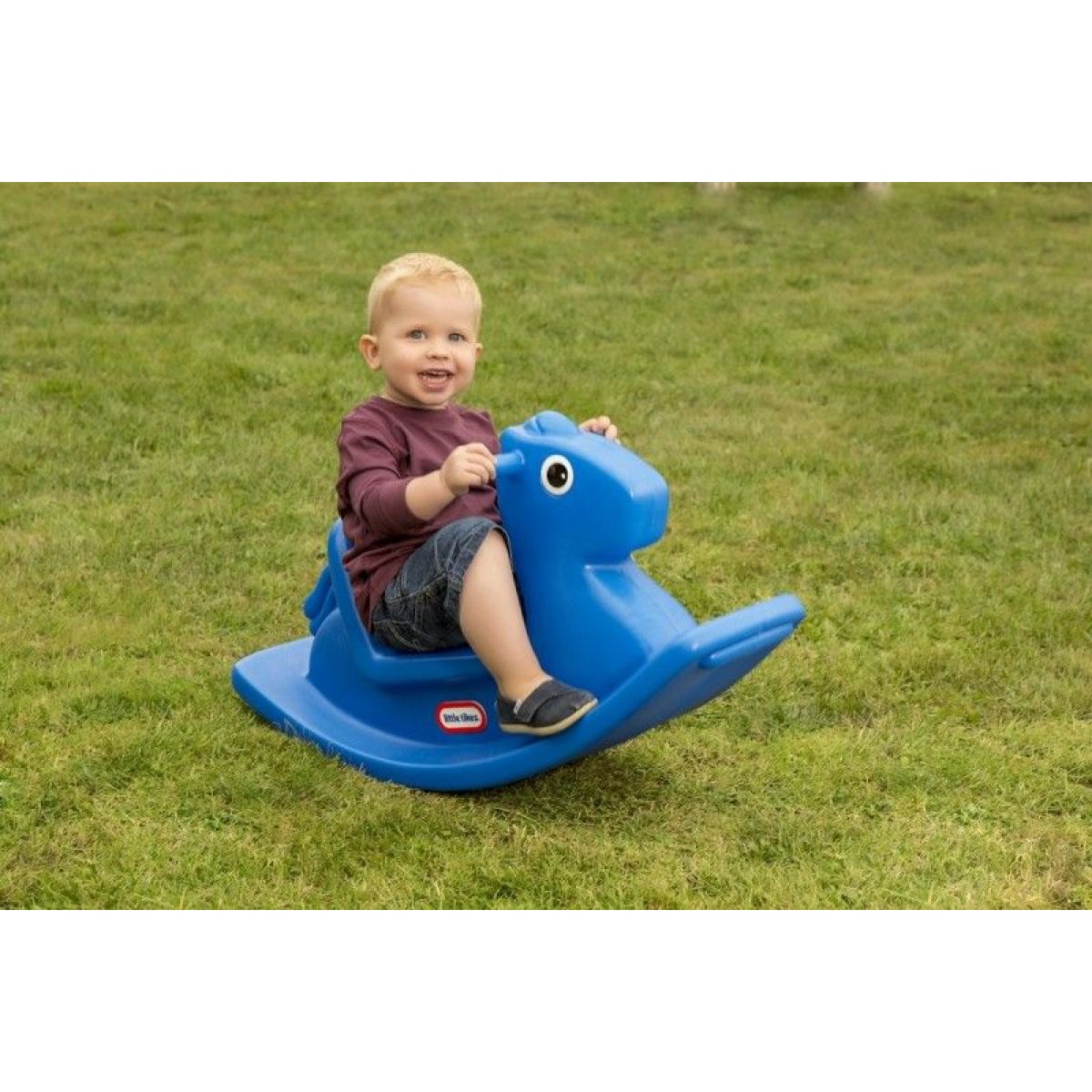 Little Tikes Houpací koník Modrý