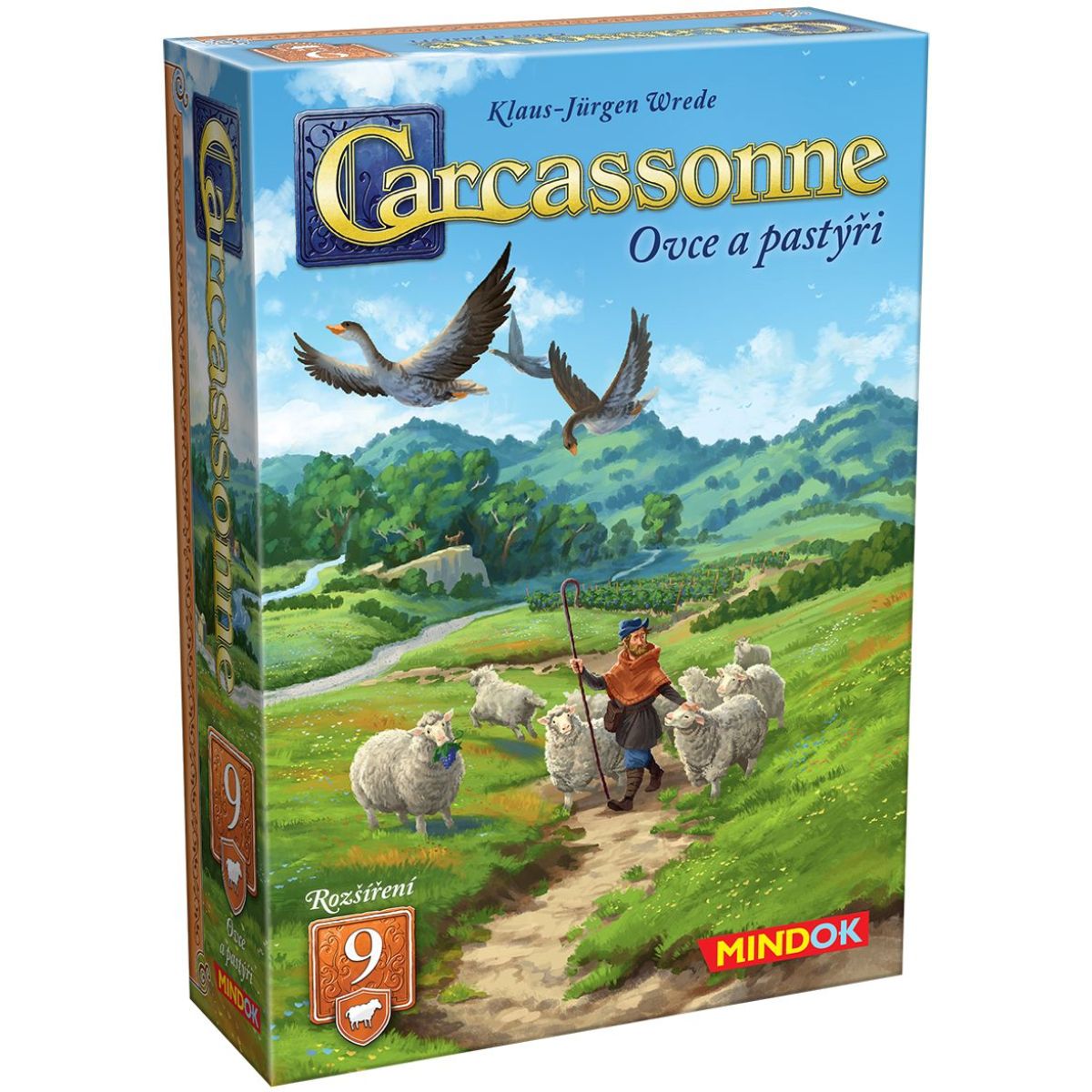 Carcassonne rozšíření 9: Ovce a pastýři (2025)