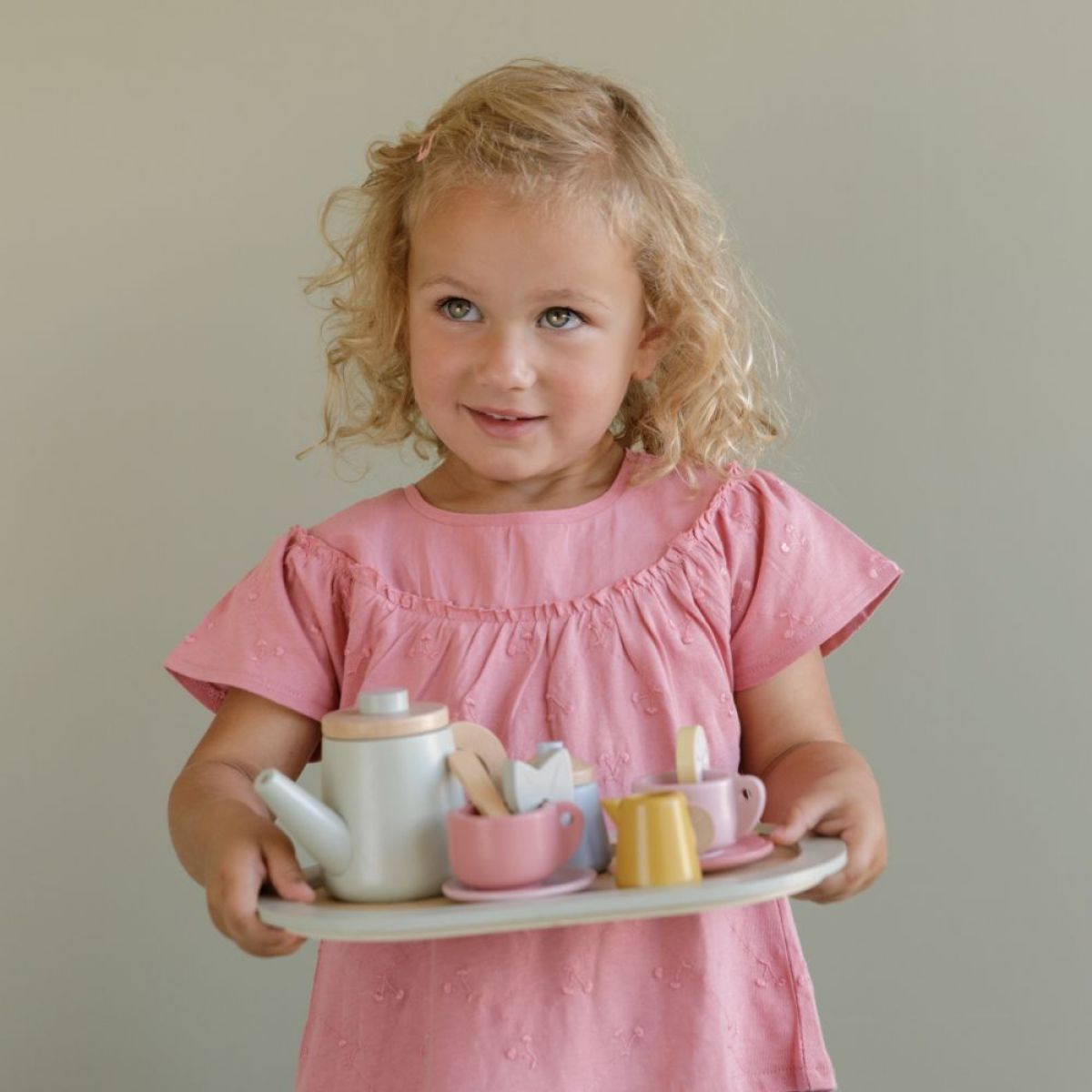Little Dutch Čajový set dřevěný