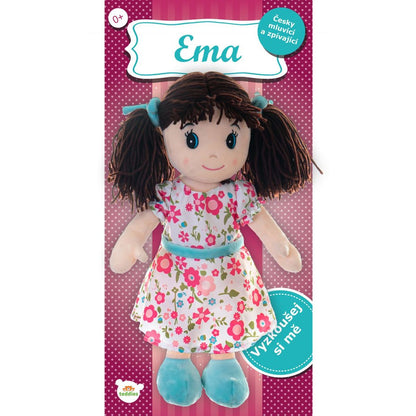 Panenka Ema plyšová 40 cm se zvukem