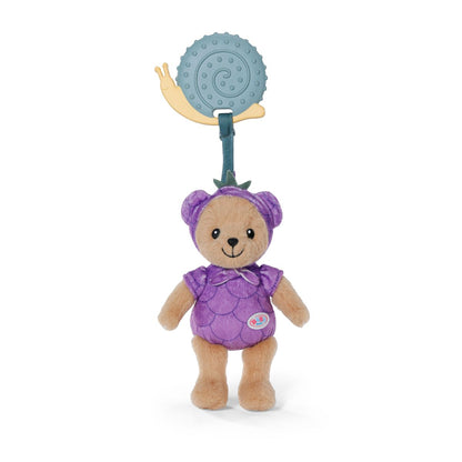BABY born for babies Medvídek Teddy borůvka 18 cm