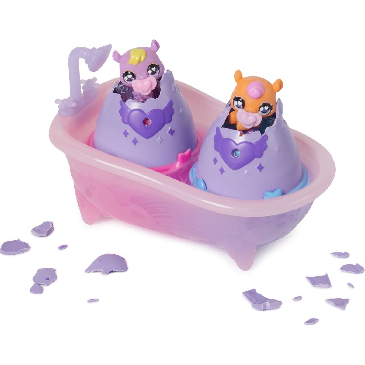 Hatchimals zvířátka ve vaně se změnou barvy