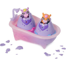 Hatchimals zvířátka ve vaně se změnou barvy