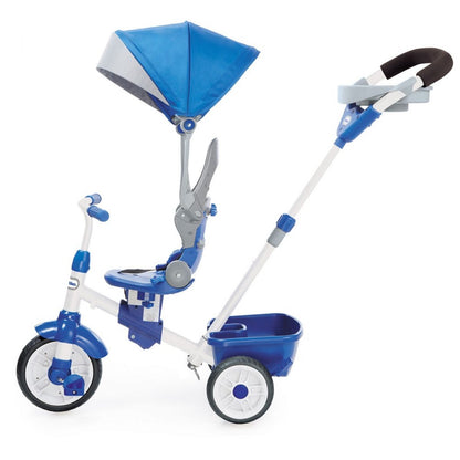Little Tikes Tříkolka Perfect Fit 4 v 1 tmavě modrá