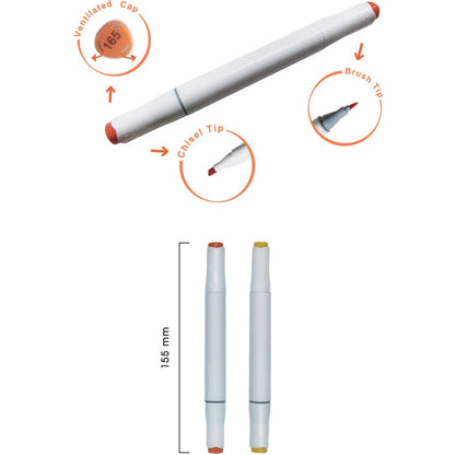 Sparkys CreaFun - Fixy DUO v boxu 24 barev