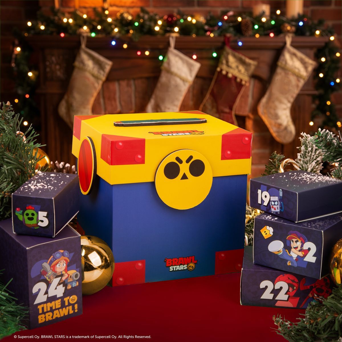 Brawl Stars adventní kalendář (Mega Box)