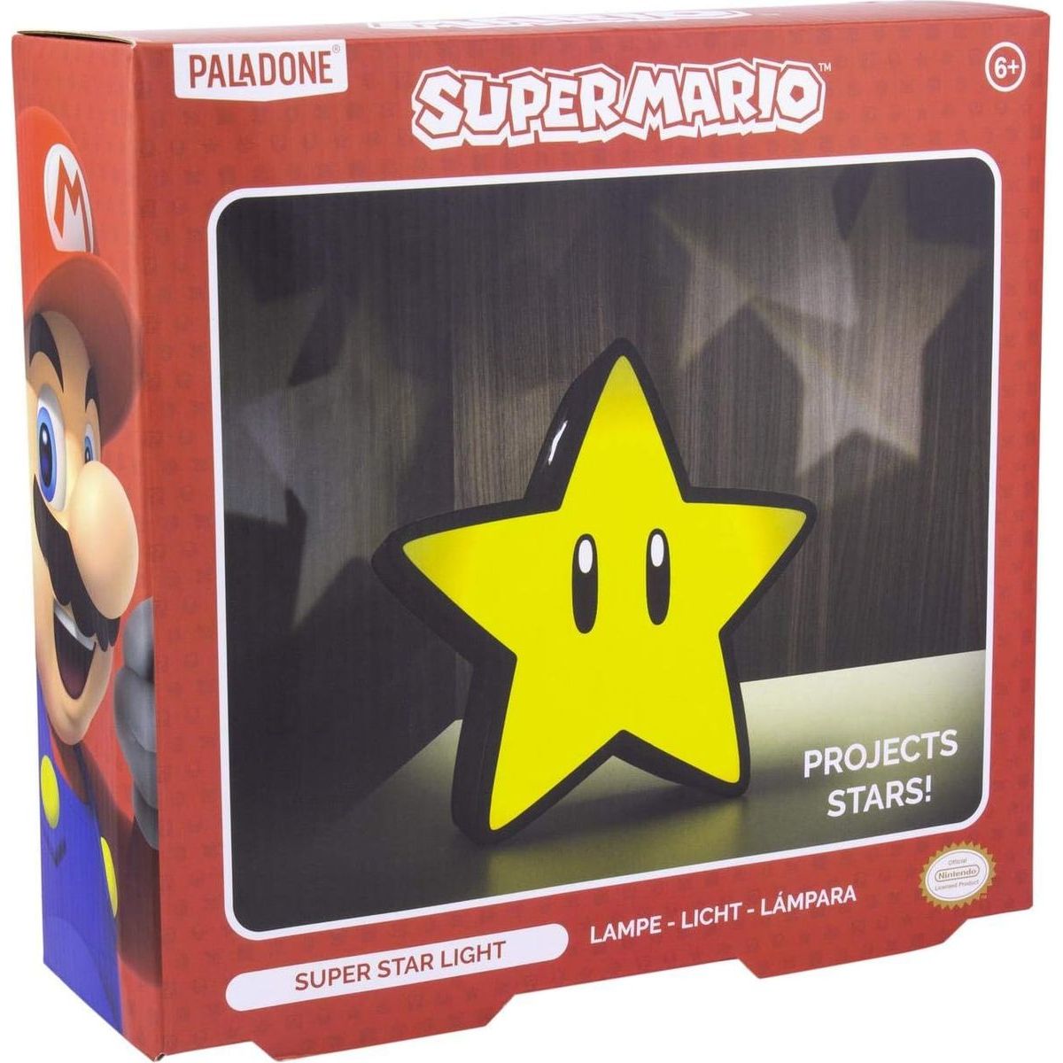 Super Mario světlo projekční