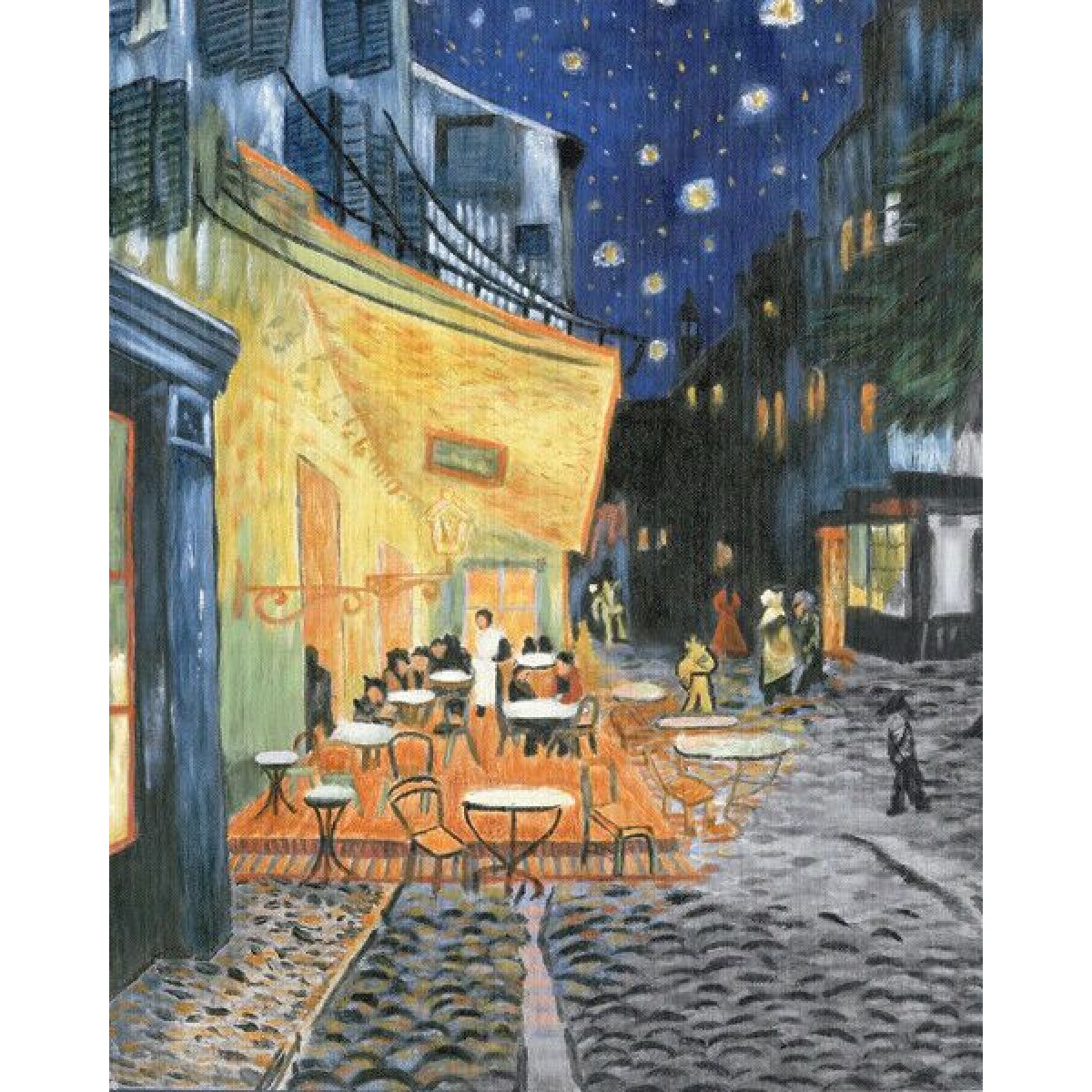 Creatoys Malování na plátno 28 x 35cm Café