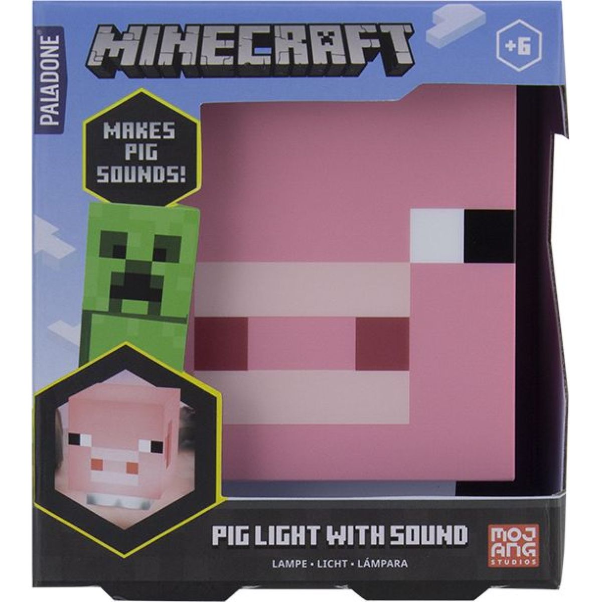 Minecraft světlo prasátko