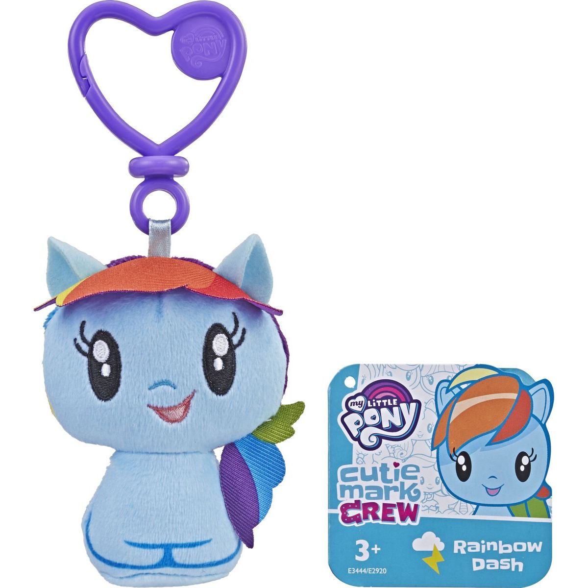 My Little Pony Cutie Mark plyšák s klipem