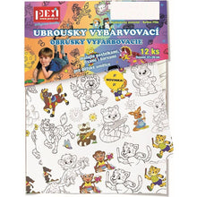 Ubrousky vybarvovací Zoo (12 ks)