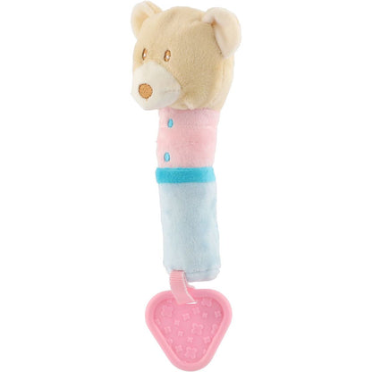 Teddies Pískátko medvěd béžové 22 cm