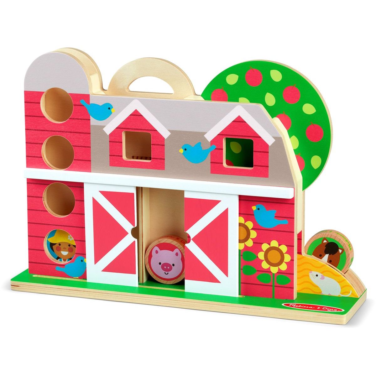 Melissa & Doug Go Tots Dřevěná farma
