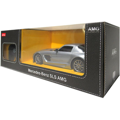 Rastar RC auto 1:18 Mercedes-Benz SLS AMG stříbrný