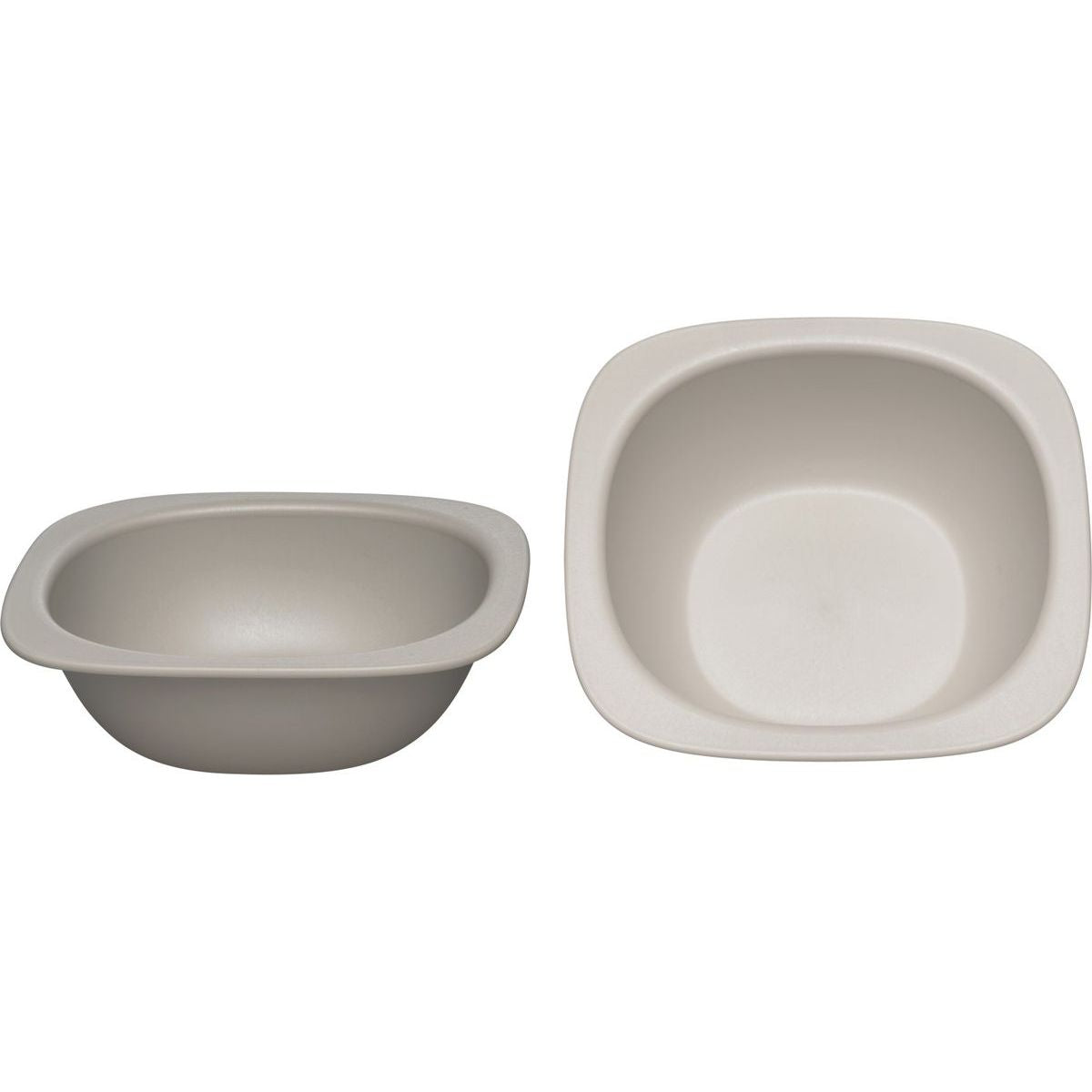 NIP green line miska, 2 ks, grey - brown