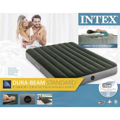 Intex 64108INT Nafukovací postel Dura Beam Queen Standard
