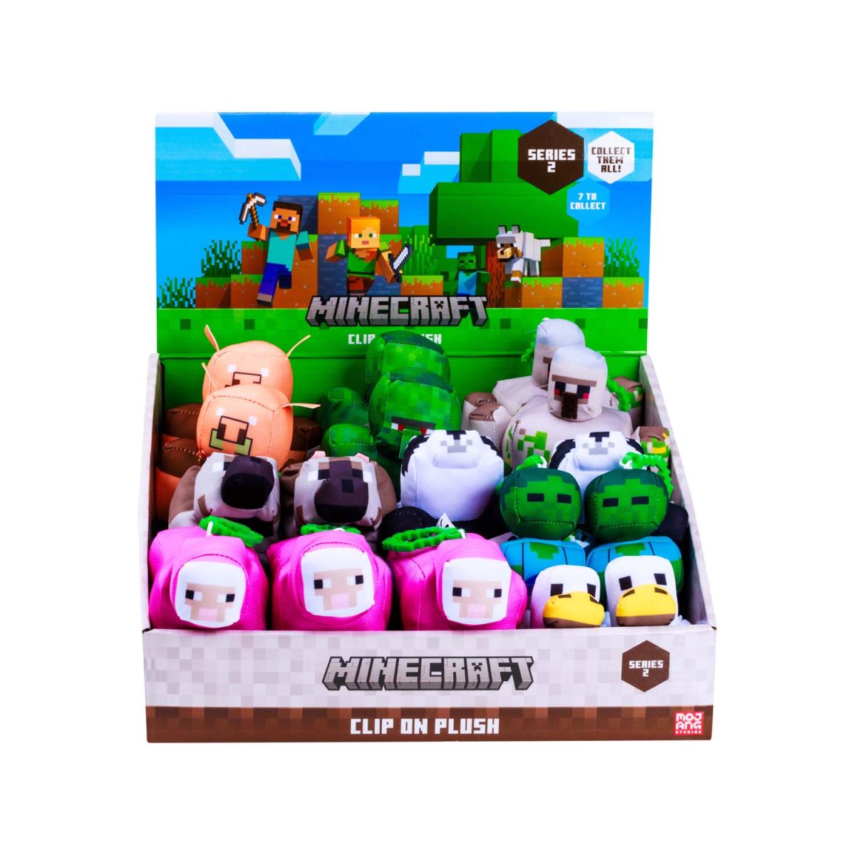 Alltoys Přívěšek plyšový Minecraft série 2