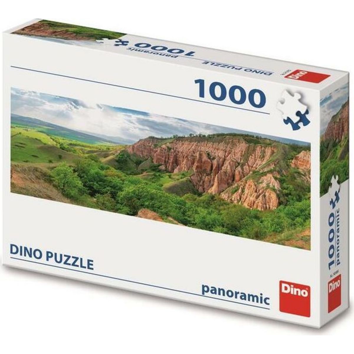 Dino panoramatické puzzle Červená rokle 1000 dílků
