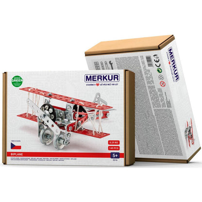Merkur 051 dvouplošník, 148 dílů