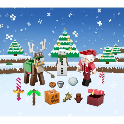 Mattel Minecraft Adventní kalendář 24 okének