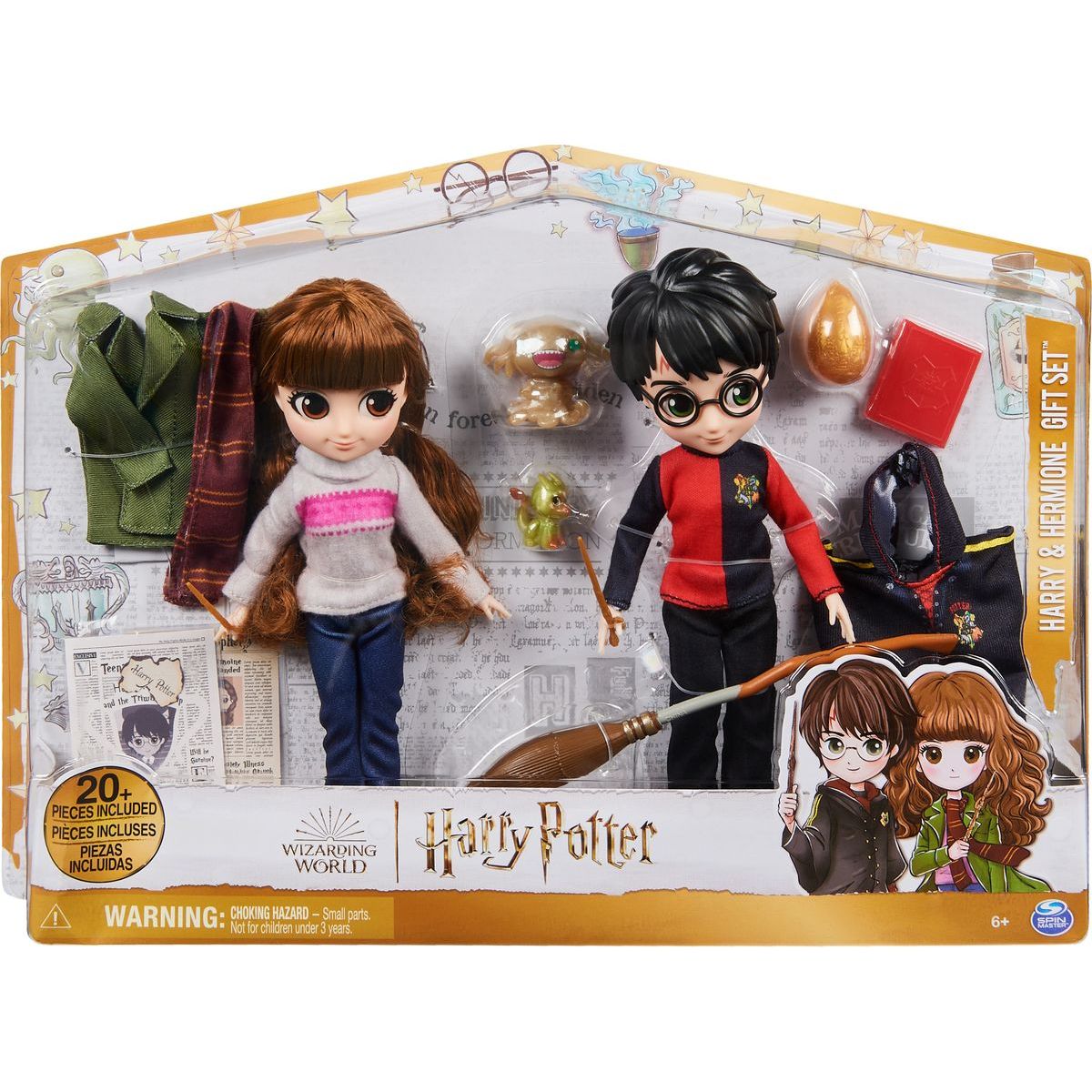 Harry Potter Dvojbalení 20 cm figurky Harry & Hermiona