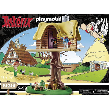 PLAYMOBIL® 71016 Asterix Trubadix a dům na stromě