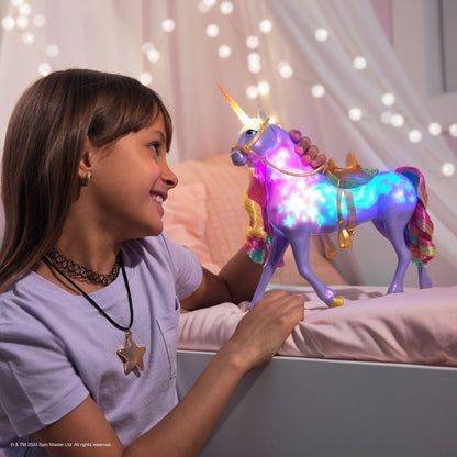 Spin Master Jednorožčí akademie světelný jednorožec Wildstar 28 cm