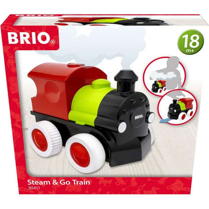 BRIO herní set 30411 Parní vláček Steam & Go