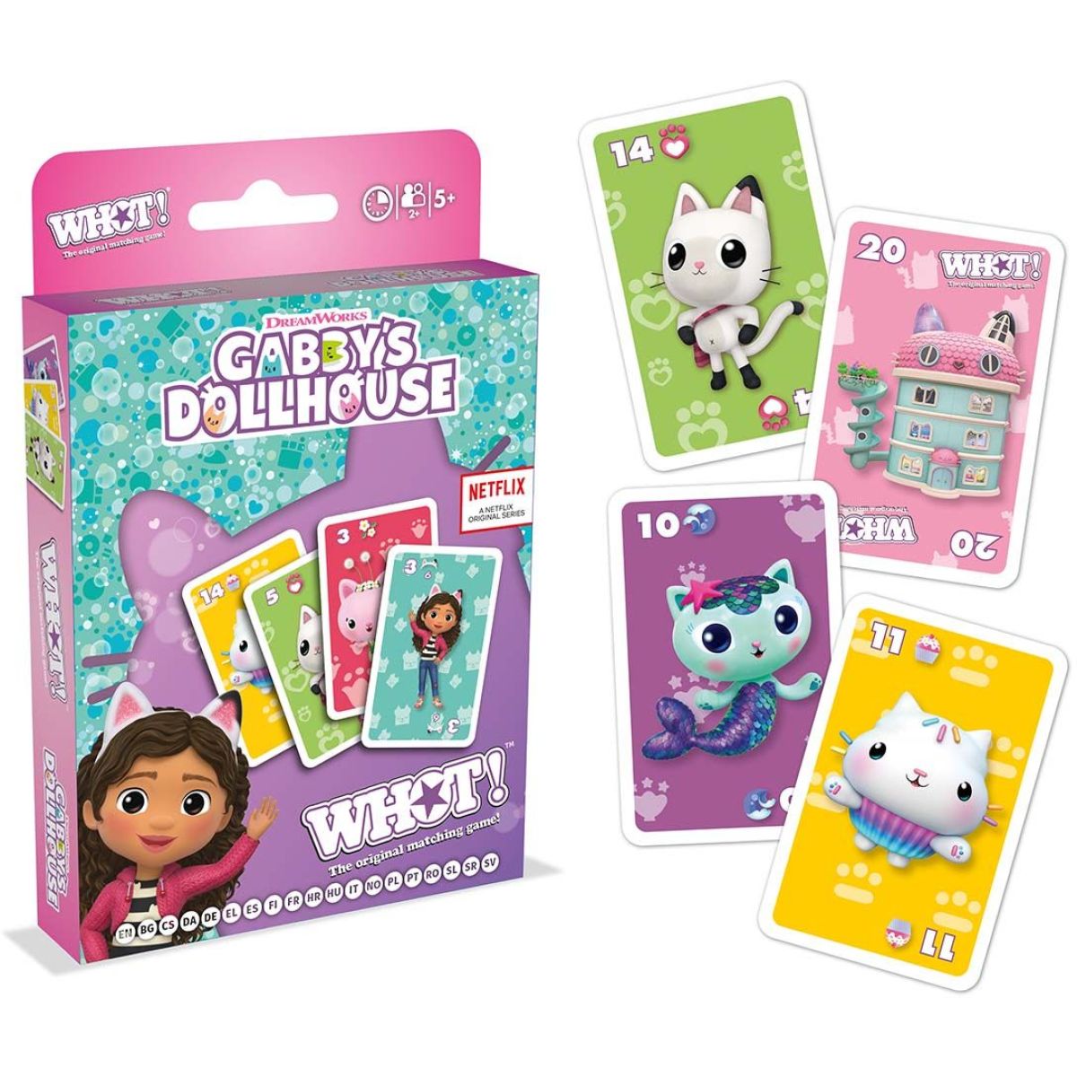 Alltoys Společenská hra WHOT Gabinčin kouzelný domek