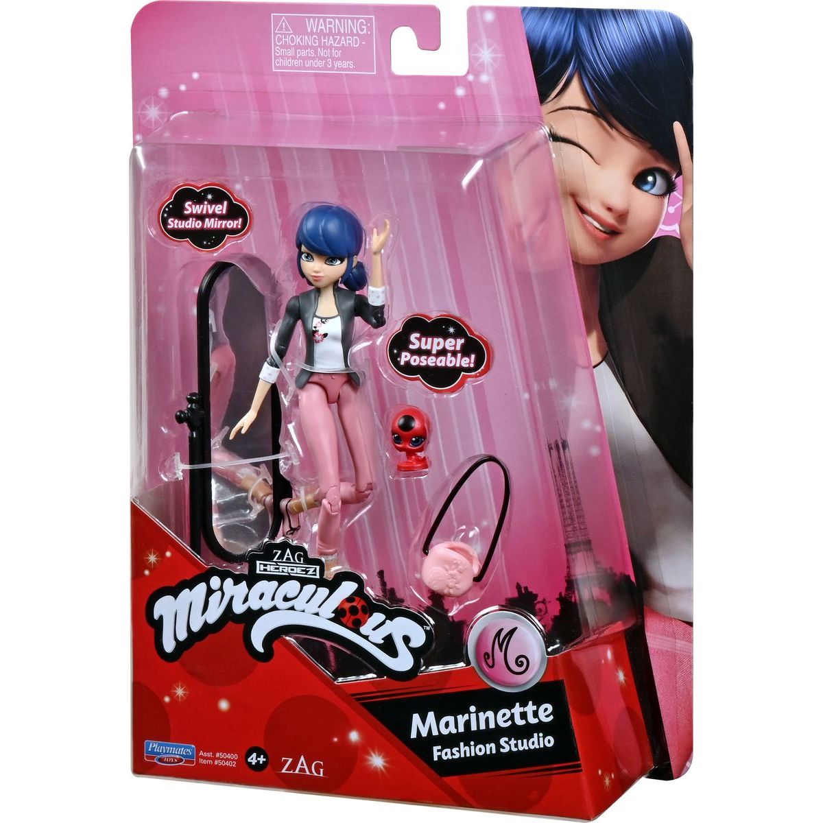 Playmates Miraculous Beruška a černý kocour Figurka Marinette
