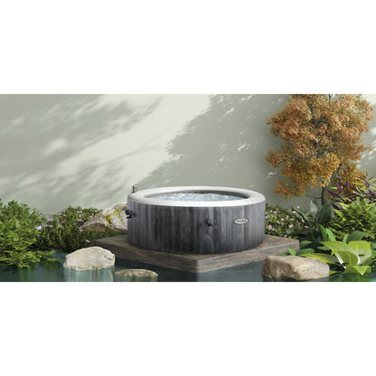 Intex 28440NP Vířivka PureSpa™ Greywood Bubble Deluxe pro 4 osoby