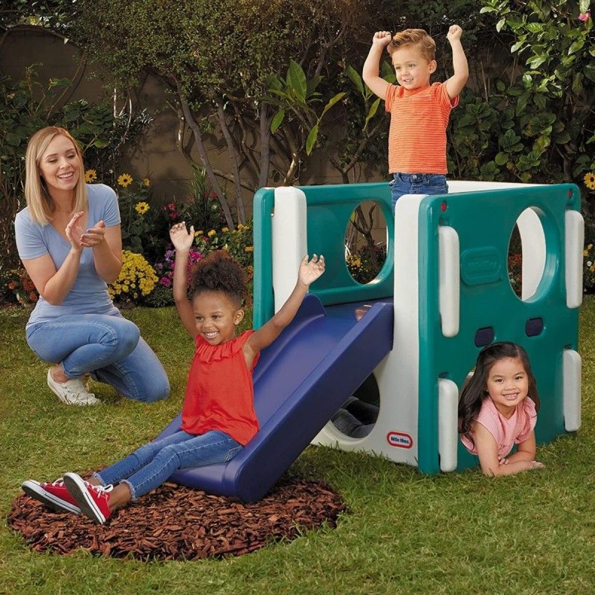 Little Tikes Prolézačka Džungle se skluzavkou 70 cm