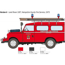 Italeri Model Kit auto 3660 Land Rover Fire Truck 1 : 24