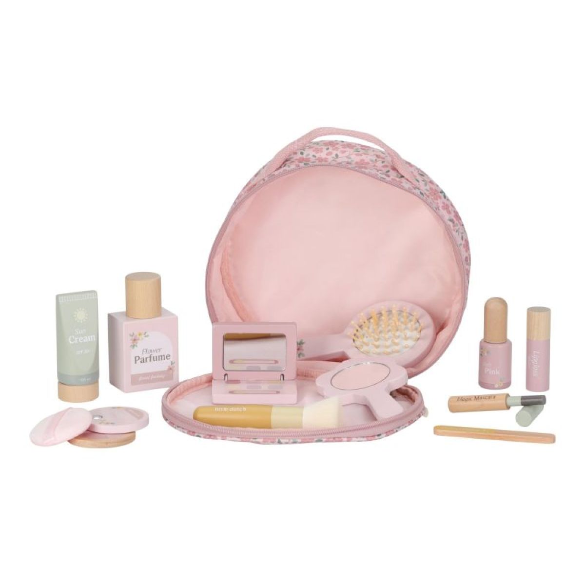 Little Dutch Kosmetická taštička s příslušenstvím Pink