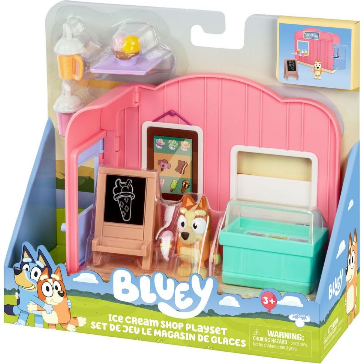 TM Toys Bluey  hrací sada Obchod se zmrzlinou