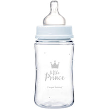 Canpol babies Lahev se širokým hrdlem Royal Baby 240 ml modrá
