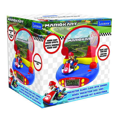 Lexibook 3D budík Mario Kart s projekcí času