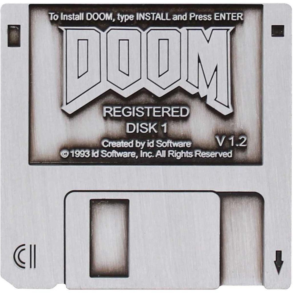Fanatik Doom Floppy pin