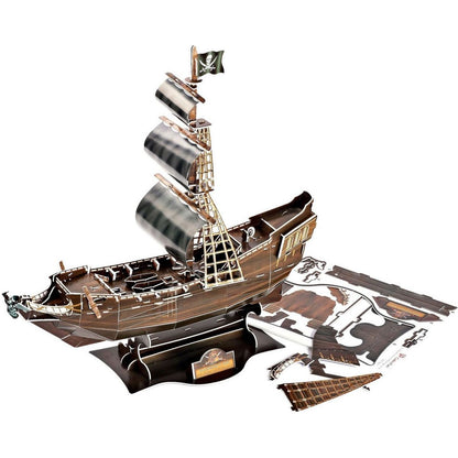CubicFun 3D Puzzle Válečná loď Queen Anne 155 dílků