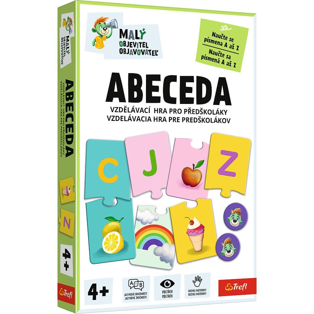 Trefl Hra Malý objevitel Abeceda CZ SK