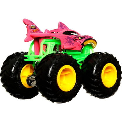 Mattel Hot Wheels Monster Trucks Color Shifters 9 cm Shark Wreak
