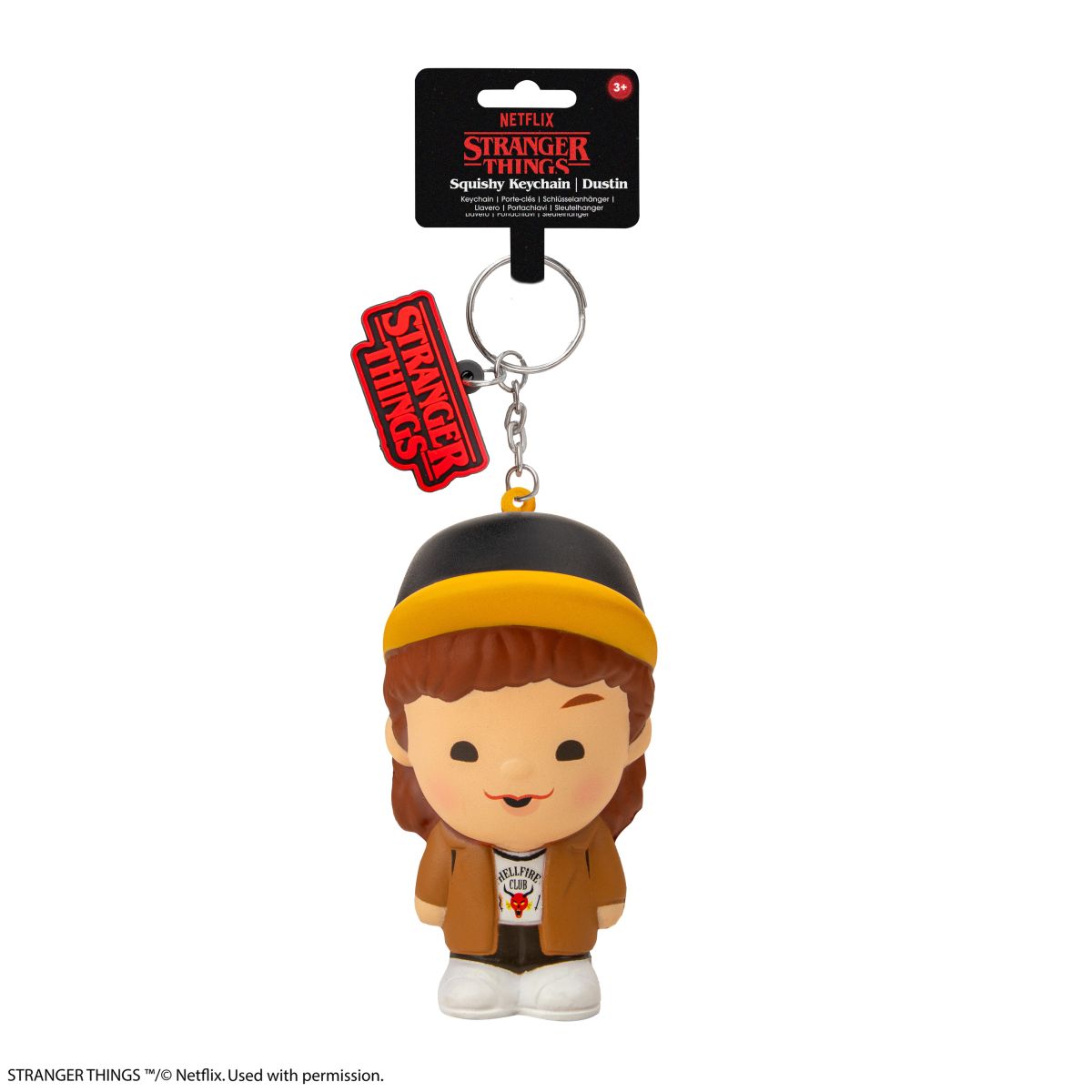 Cinereplicas Stranger Things Squishy klíčenka Dustin