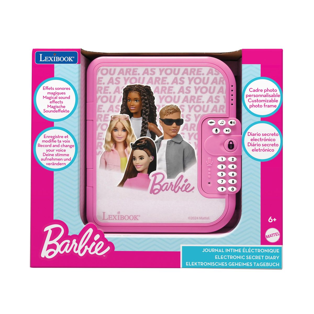 Lexibook Elektronický tajný deník Barbie
