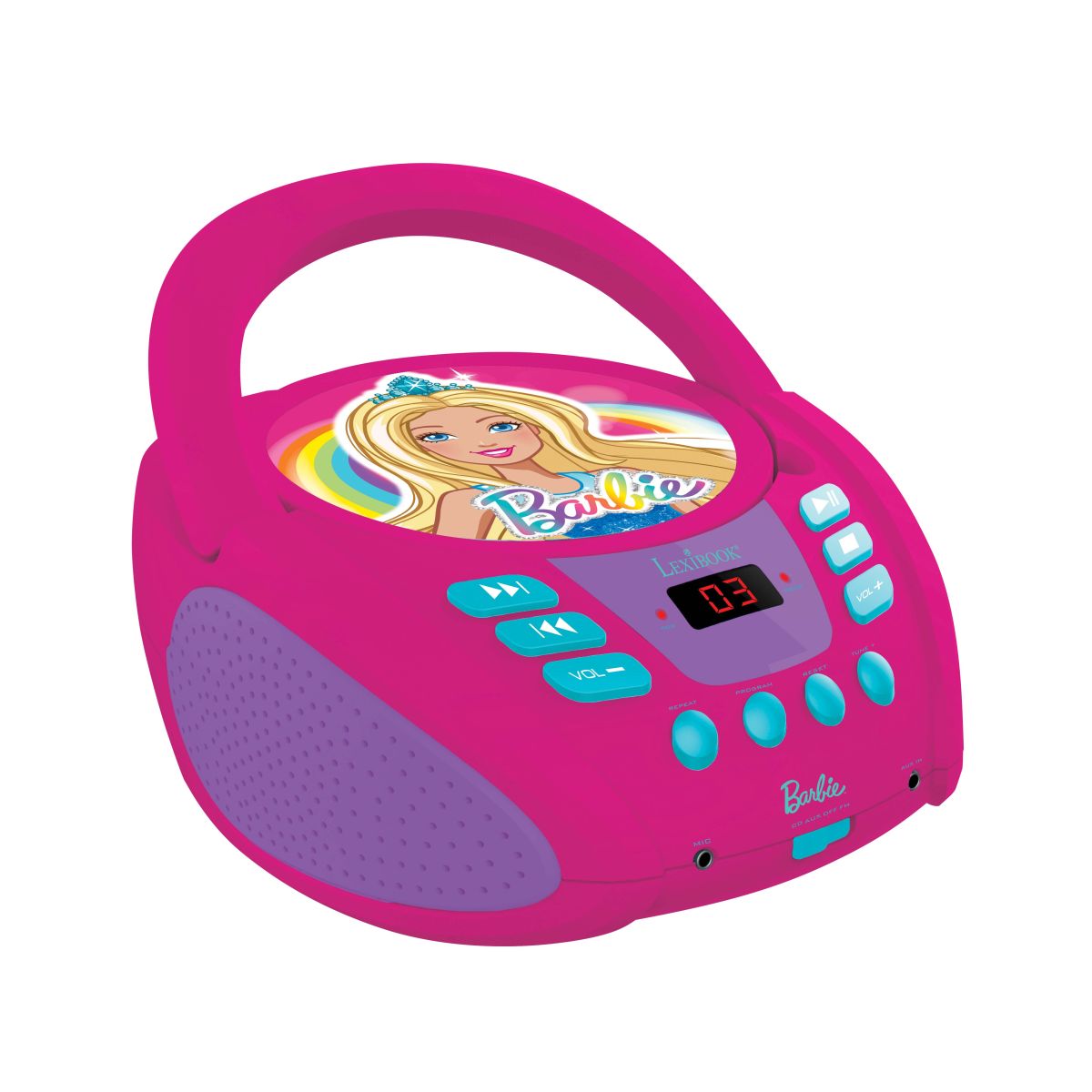 Lexibook CD přehrávač Barbie