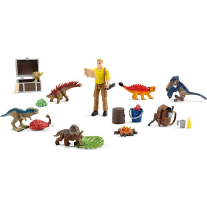 Schleich 98984 Adventní kalendář Dinosauři - Poškozený obal