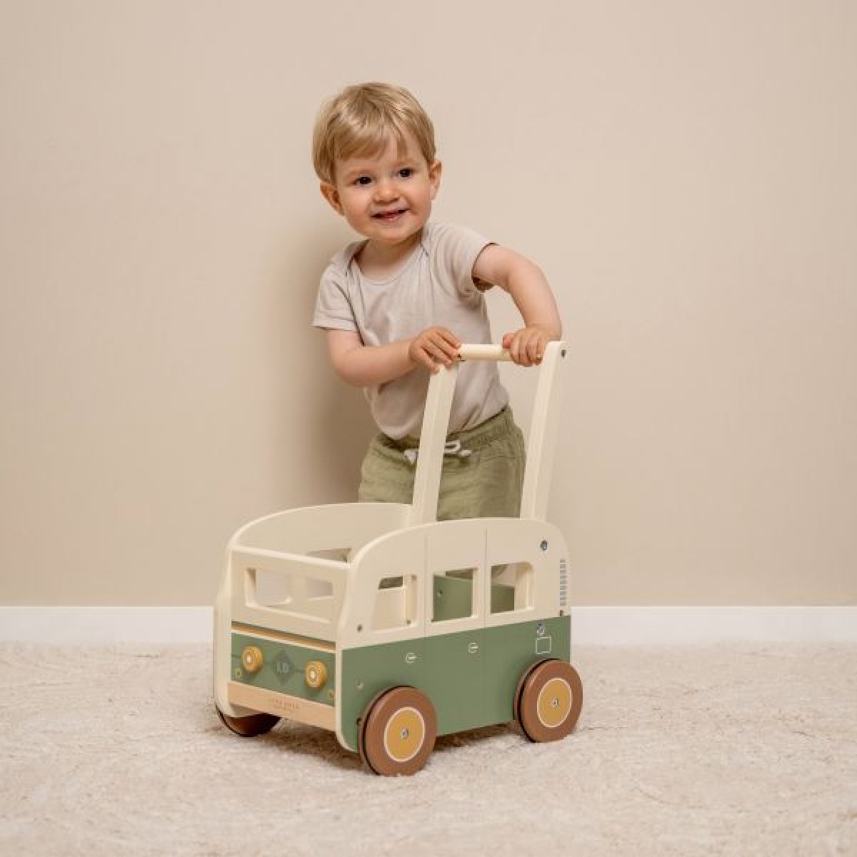 Little Dutch Karavan vozík dřevěný Vintage