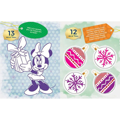 Jiri Models Vánoční aktivity se samolepkami do oken Minnie